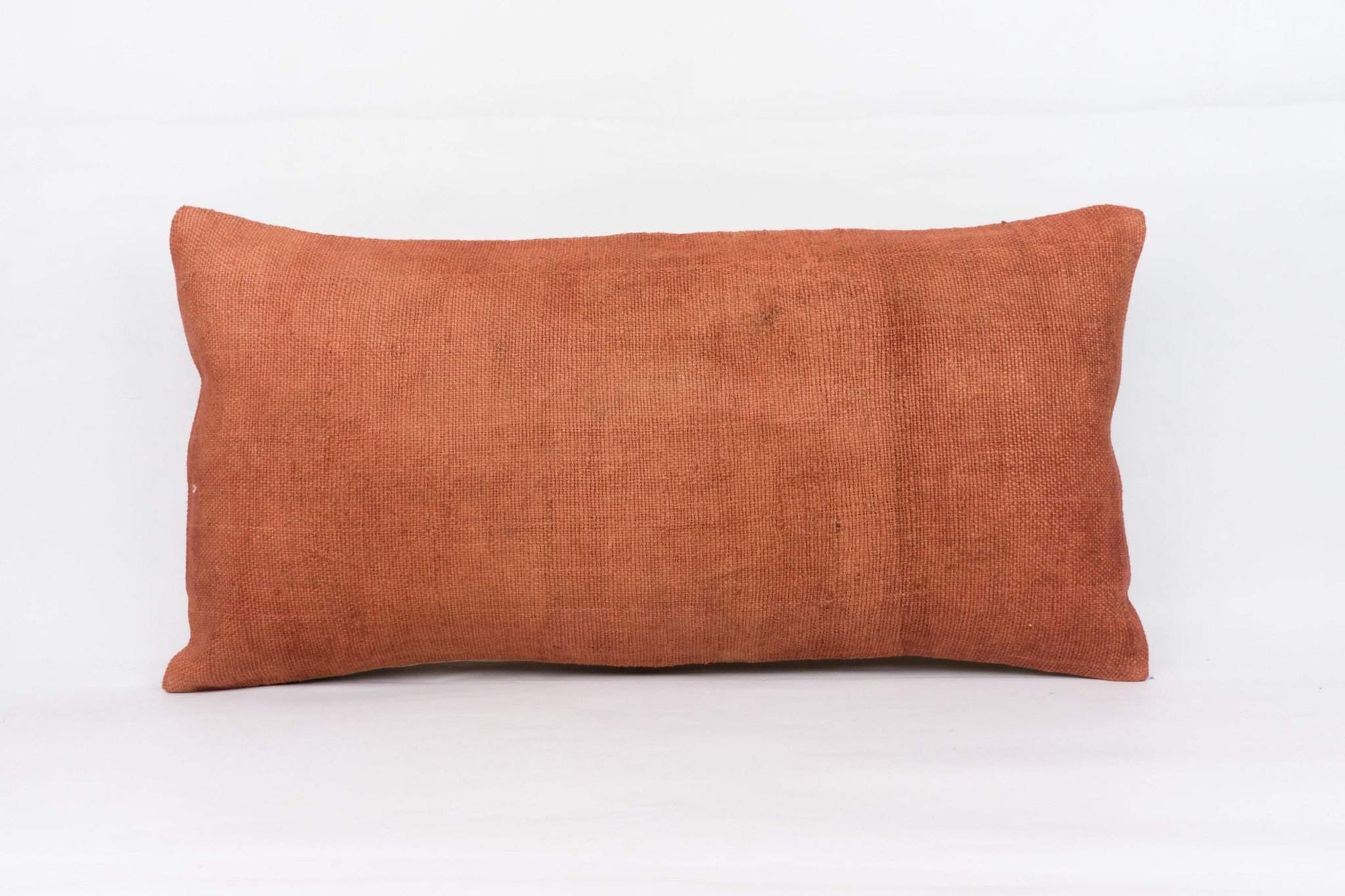 Plain Brown Kilim Pillow Cover 12x24 4195