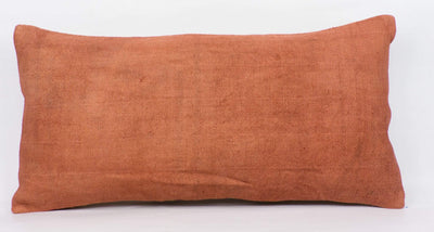 Plain Brown Kilim Pillow Cover 12x24 4197 - kilimpillowstore
 - 2