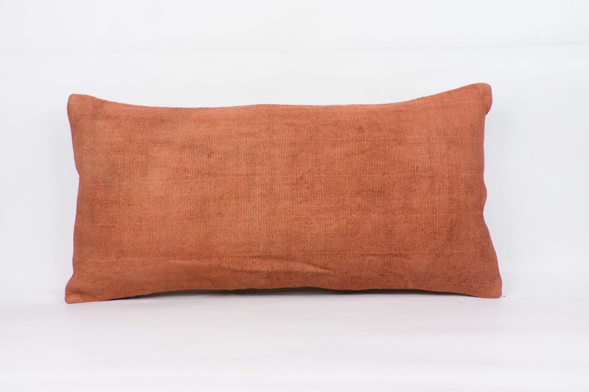 Plain Brown Kilim Pillow Cover 12x24 4197