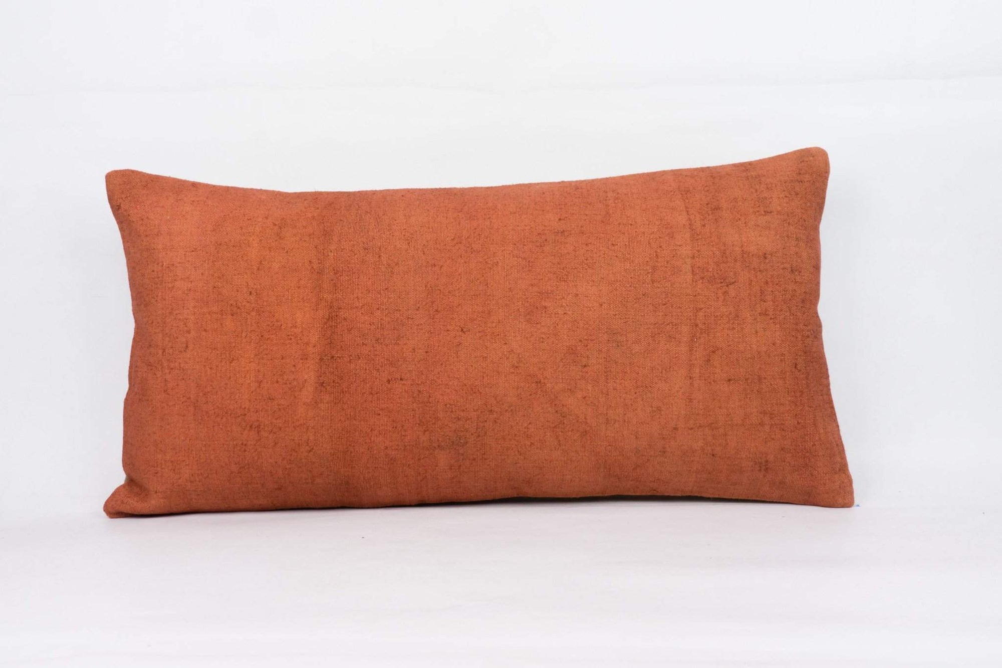 Plain Brown Kilim Pillow Cover 12x24 4204
