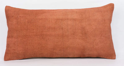 Plain Brown Kilim Pillow Cover 12x24 4207 - kilimpillowstore
 - 2