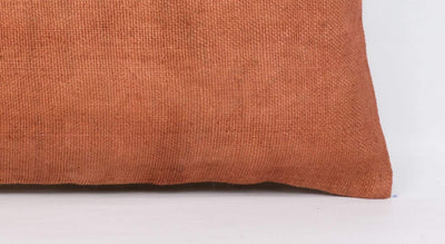 Plain Brown Kilim Pillow Cover 12x24 4207 - kilimpillowstore
 - 3
