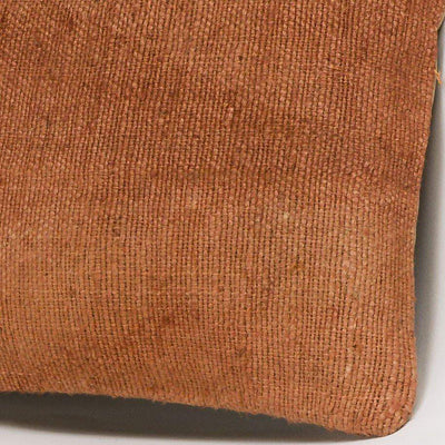 Plain Brown Kilim Pillow Cover 16x16 2926 - kilimpillowstore
 - 3