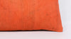 Plain Orange Kilim Pillow Cover 12x24 4162 - kilimpillowstore
 - 3