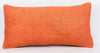 Plain Orange Kilim Pillow Cover 12x24 4165 - kilimpillowstore
 - 2