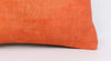 Plain Orange Kilim Pillow Cover 12x24 4165 - kilimpillowstore
 - 3