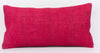 Plain Pink Kilim Pillow Cover 12x24 4157 - kilimpillowstore
 - 2