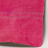 Plain Pink Kilim Pillow Cover 16x16 3008 - kilimpillowstore
 - 3