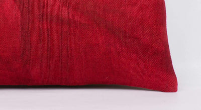 Plain Red Kilim Pillow Cover 12x24 4104 - kilimpillowstore
 - 3