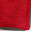 Plain Red Kilim Pillow Cover 16x16 2868 - kilimpillowstore
 - 3
