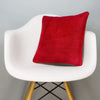 Plain Red Kilim Pillow Cover 16x16 2868 - kilimpillowstore
 - 1