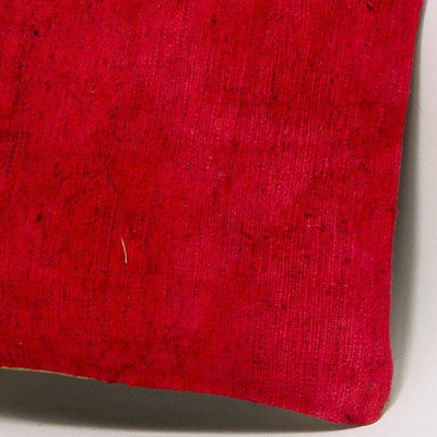 Plain Red Kilim Pillow Cover 16x16 2900 - kilimpillowstore
 - 3