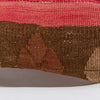 Striped_Brown_Kilim Pillow Cover_16x16_A0224_6524