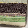 Striped Multi Color Kilim Pillow Cover 16x16 3067 - kilimpillowstore
 - 3