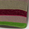 Striped Multi Color Kilim Pillow Cover 16x16 3234 - kilimpillowstore
 - 3