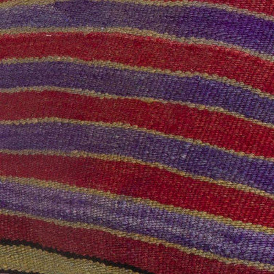 Striped_Multiple Color_Kilim Pillow Cover_16x16_A0241_6808